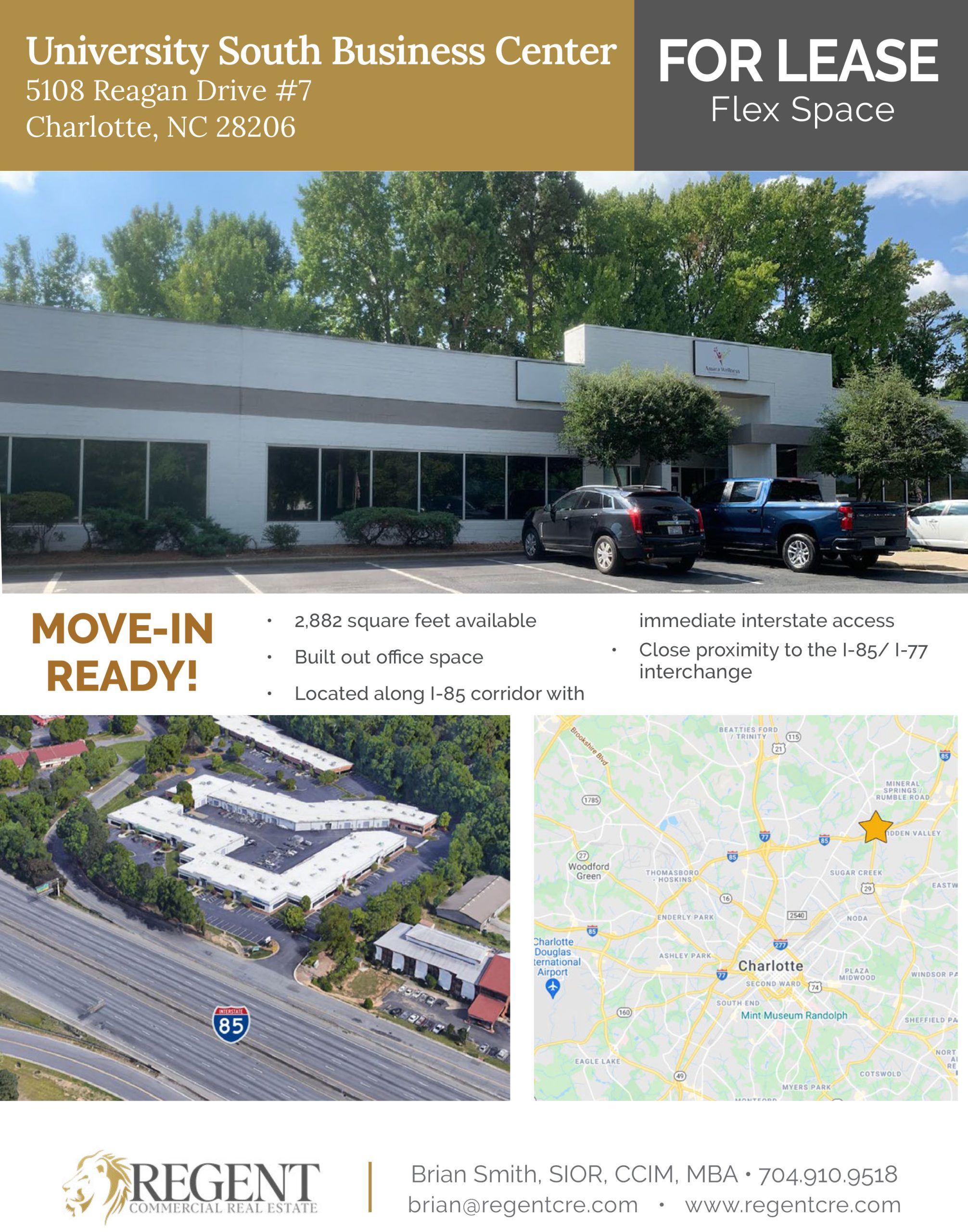 Welcome to 5108 Reagan Dr #7 – Charlotte’s Premier Flex Space