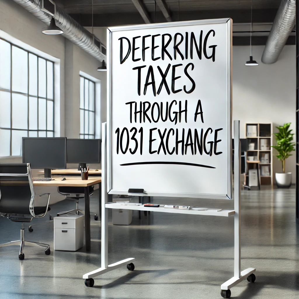 Deferring Taxes Through a 1031 Exchange