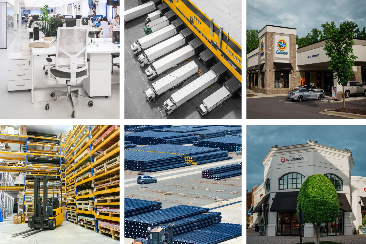 Office, Industrial, Flex, Warehouse, Industrial Outdoor Storage (IOS), and Retail Space available in Charlotte, NC Office, Industrial, Flex, Warehouse, Industrial Outdoor Storage (IOS), and Retail Space available in Charlotte, NC