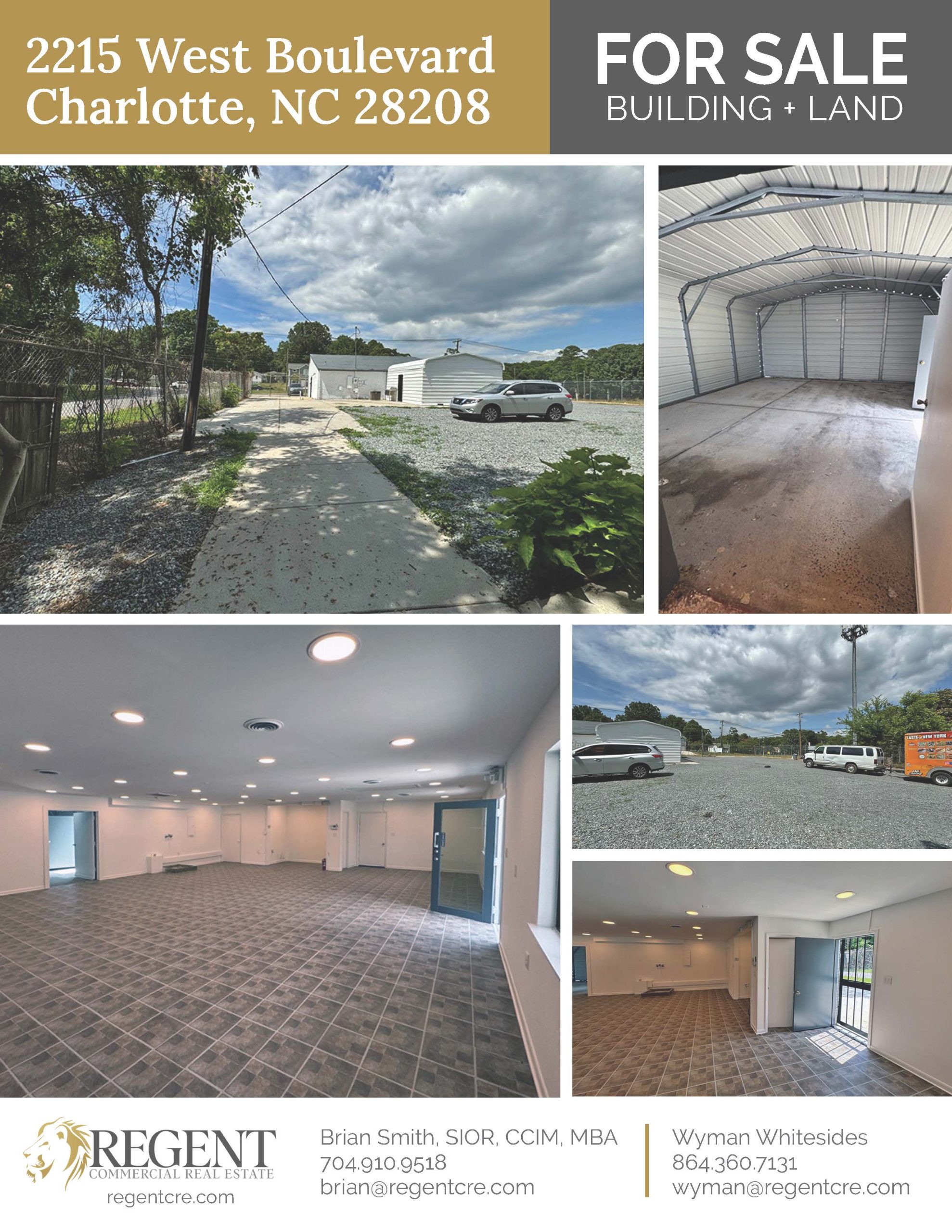 Excellent Redevelopment Opportunity Minutes From Uptown Charlotte at 2215 West Boulevard