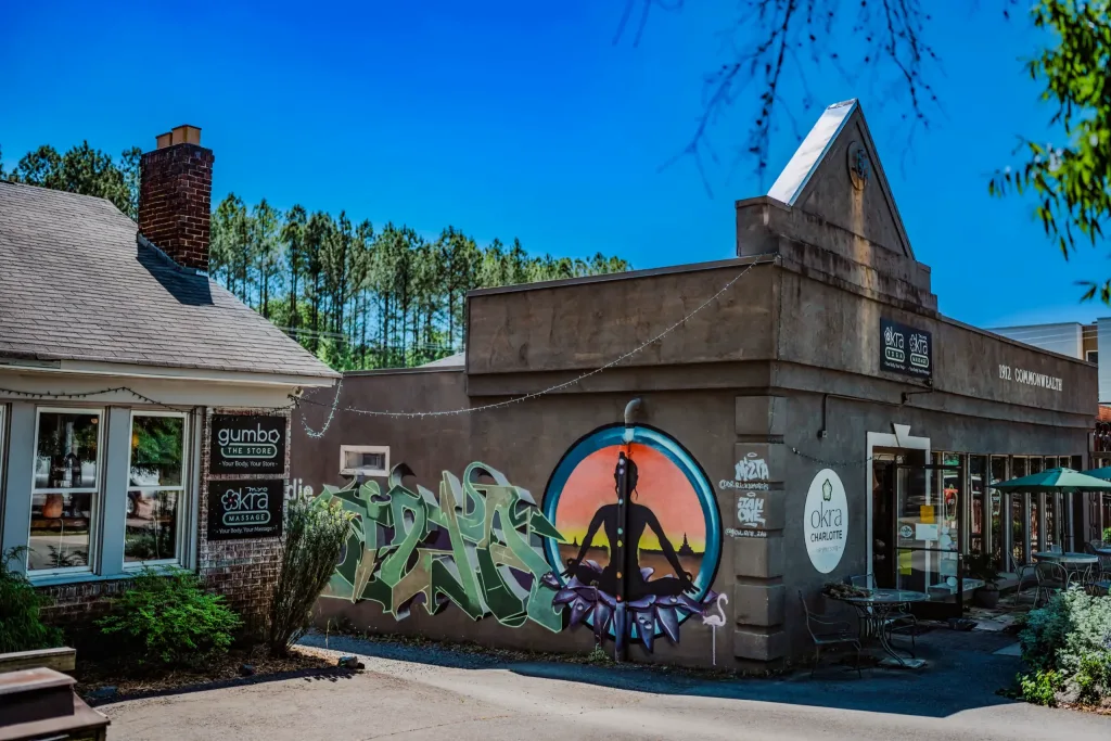 Position of Pineville, NC on a paper map: put your business on a map with the help of SIOR and CCIM certified realtor Brian Smith