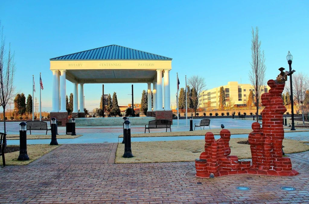 Aerial photo of a suburb in Fort Mill, SC: make use of growing business opportunities in South Carolina - call Brian Smith, SIOR certified commercial real estate realtor