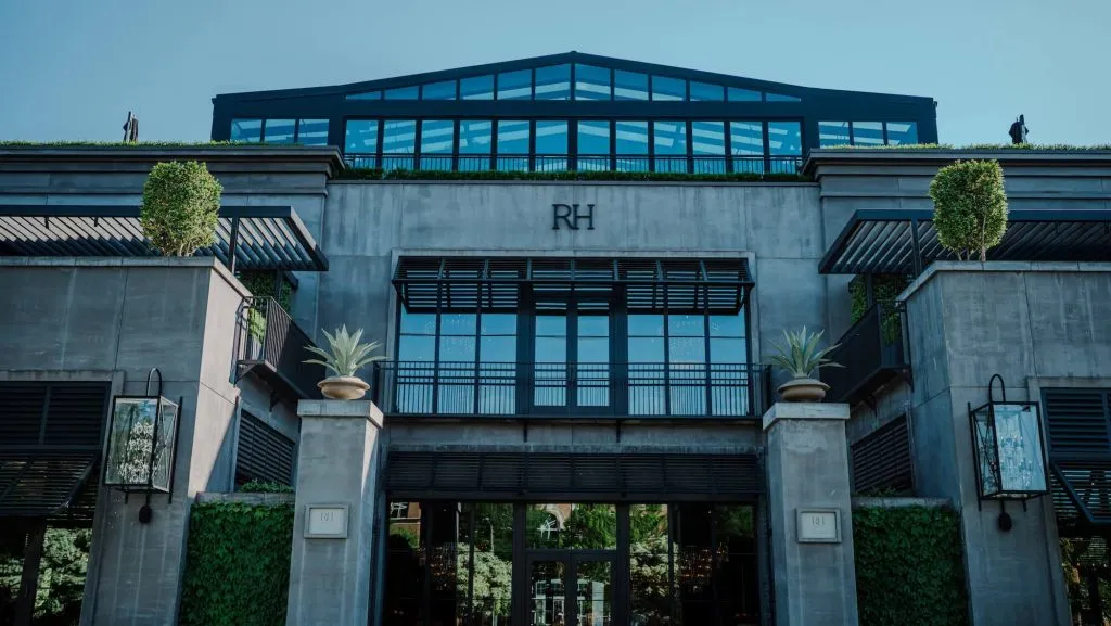 front view of SouthPark North Carolina office building with glass windows