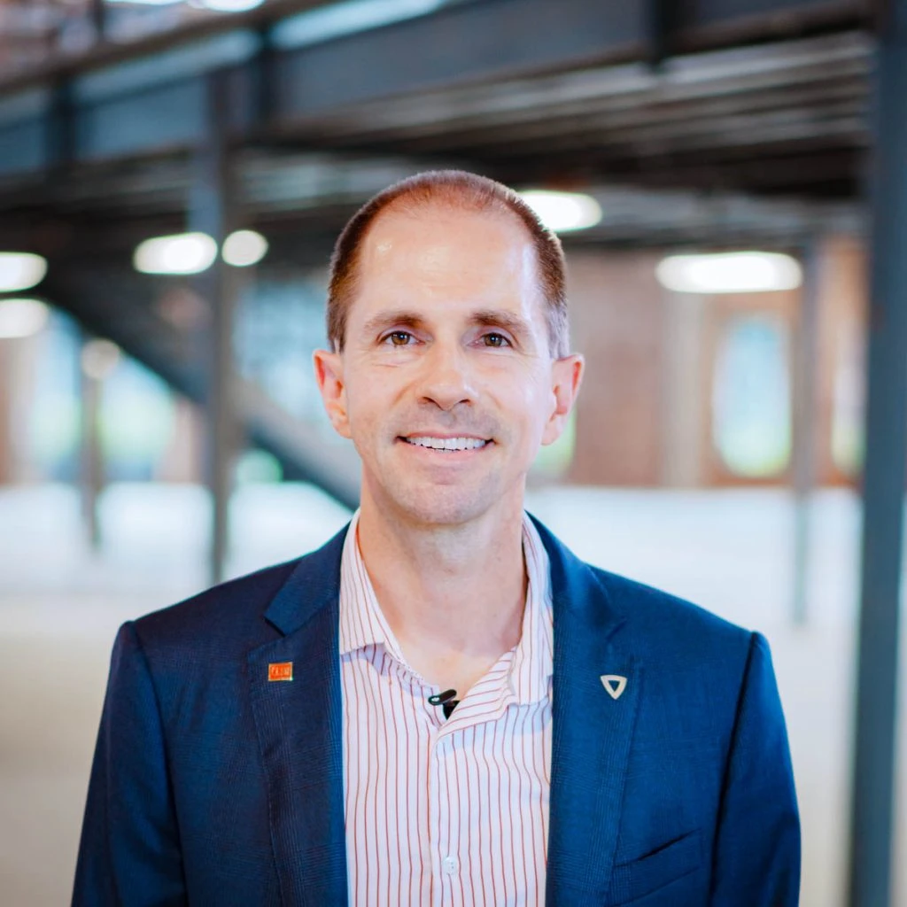 Brian Smith, SIOR, CCIM, MBA, Regent Commercial Real Estate, Visiting a Warehouse Space in Charlotte, NC