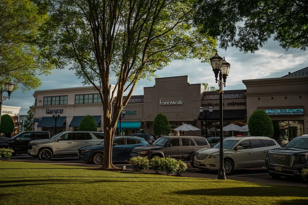 cars parked in blakeney nc
