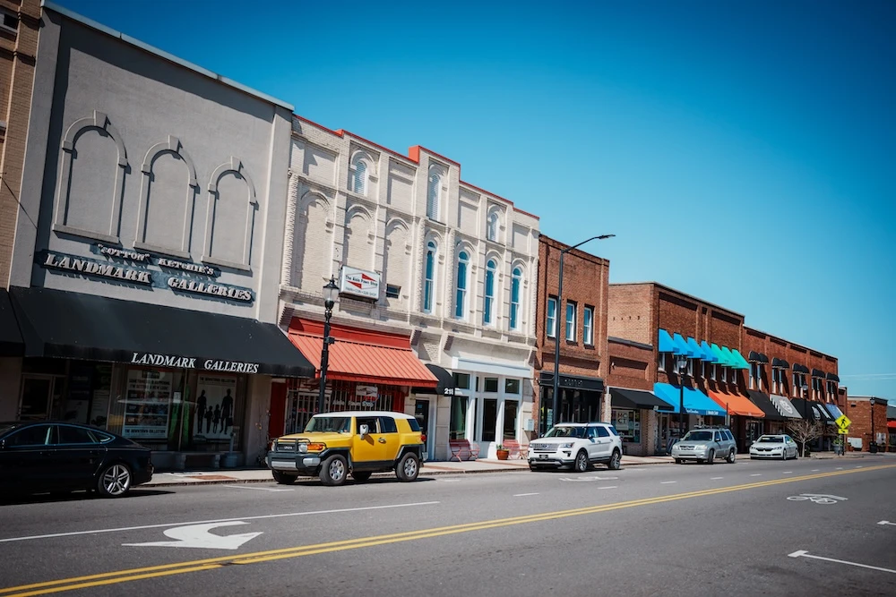 downtown strip in mooresville nc