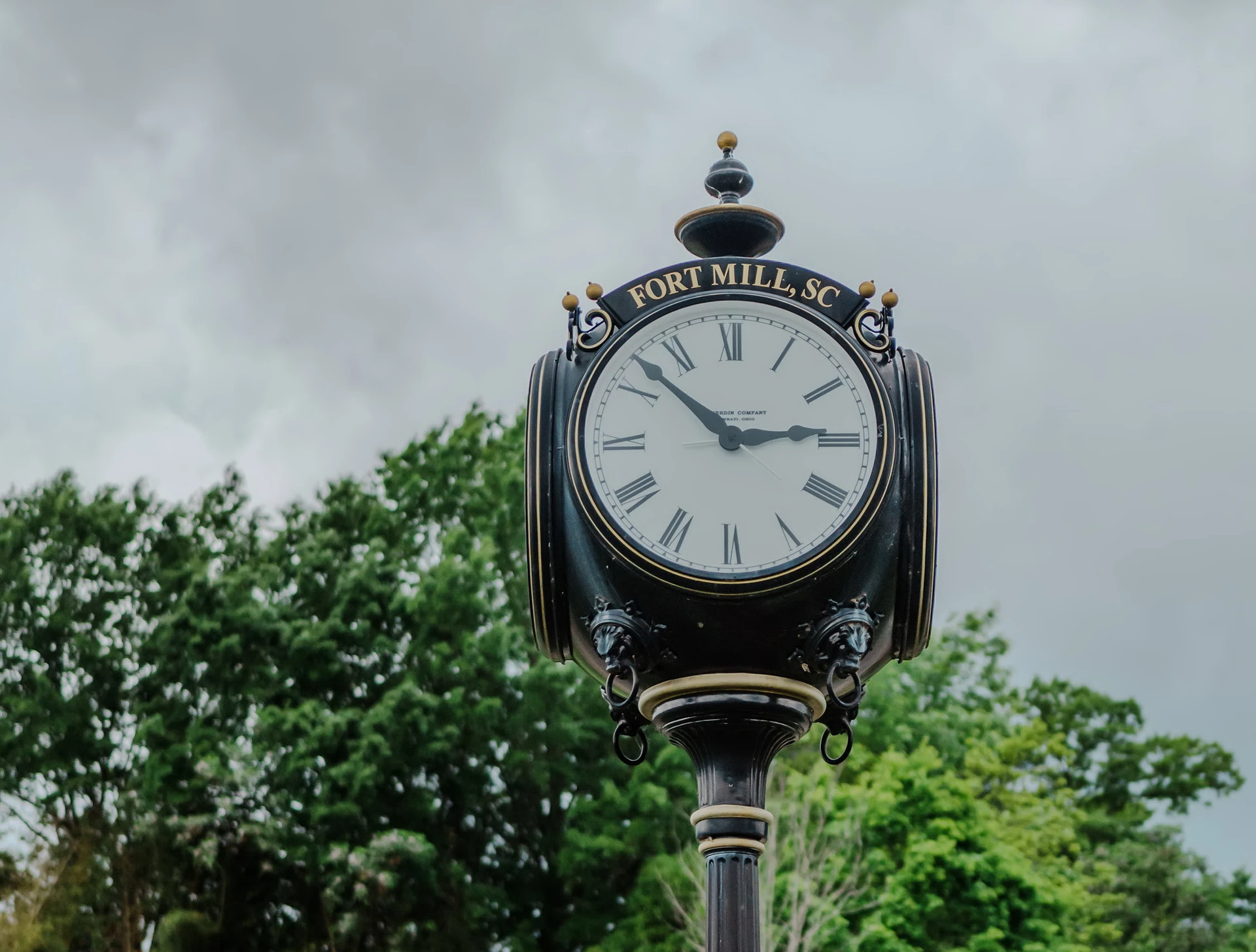 Fort Mill Park Clock - Find Commercial Real Estate in Fort Mill, SC