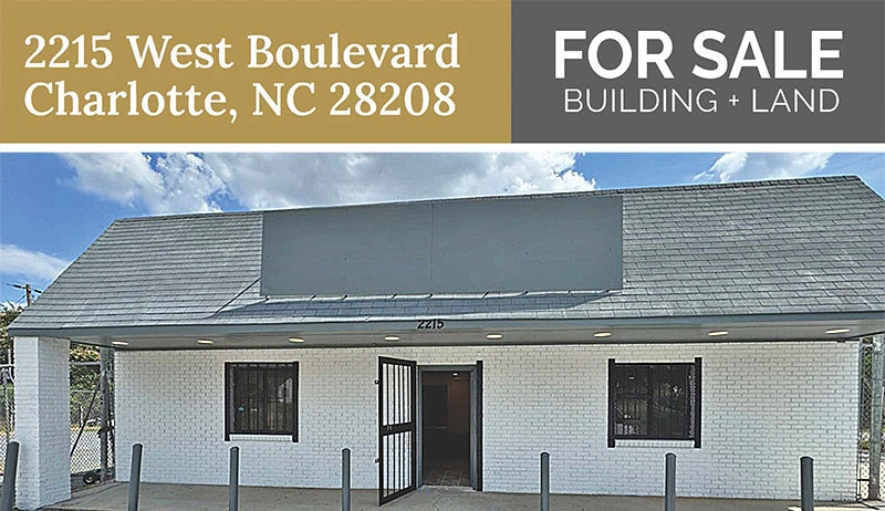 Excellent Redevelopment Opportunity Minutes From Uptown Charlotte at 2215 West Boulevard